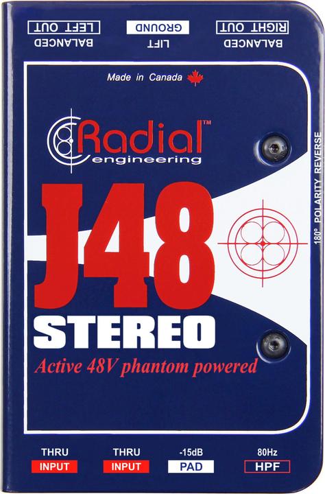 Produktbild Radial J48 Stereo actieve DI-box (DI Box)