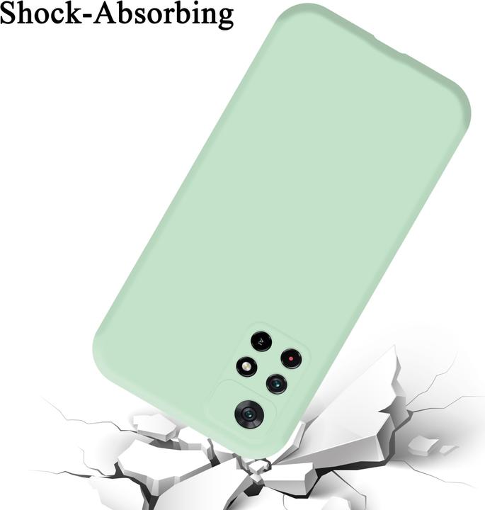Produktbild Cadorabo TPU Liquid Silicone Case Hülle für Xiaomi POCO M4 PRO 5G (Xiaomi Poco M4 Pro 5G)