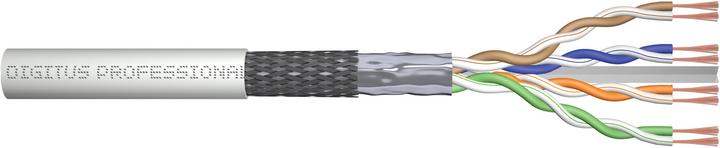 Digitus CAT 6 SF-UTP Raw Patch Cable Lang 100 m Box AWG 26/7 LSZH Simplex Kleur Grijs (SF/UTP, CAT6, 100 m)