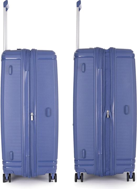 Actual product image Stratic Straw T 4-wheel trolley L 76 cm with expansion pleat (90 l, XL (from 140l))