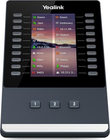 Actual product image Yealink EXP43 expansion module