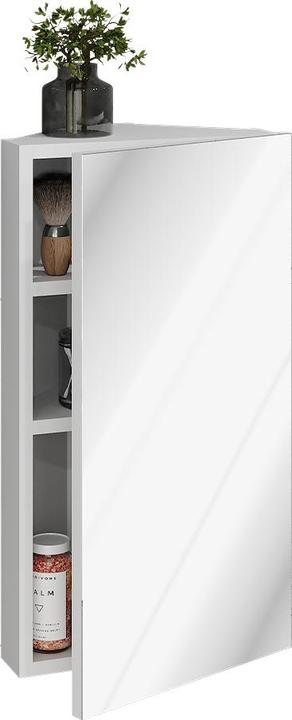Produktbild Vichy Eck-Badspiegelschrank Anka, Weiss, 32.8 x 60.2 cm