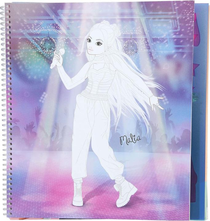 Image du produit Depesche Livre de coloriage TOPModel POPSTAR