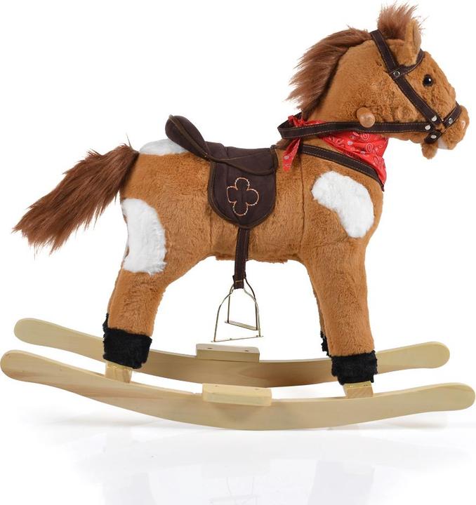 Actual product image Moni Rocking Horse Plush Thunder WJ-001