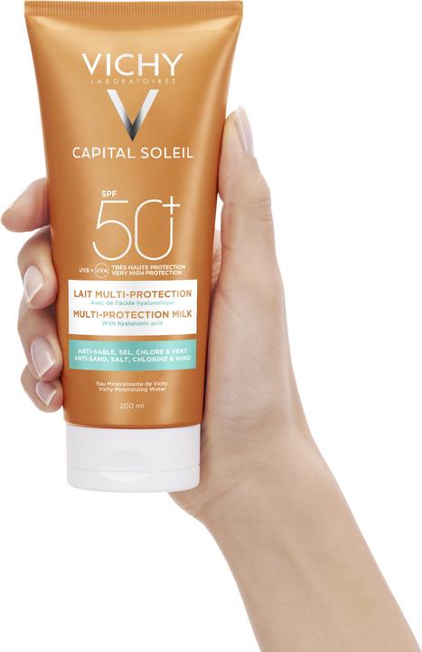 Immagine prodotto Vichy Capital Soleil Latte Multi-Protezione 50+ 200 ml (Latte solare, SPF 50, 200 ml, 232 g)