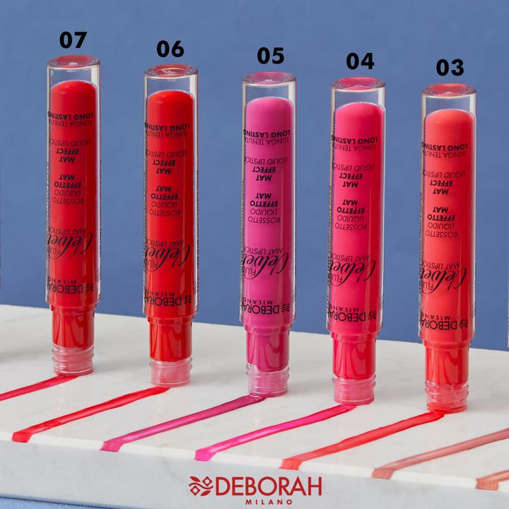 Image du produit Deborah Milano Fluid Velvet Mat Lipstick No.09 (09)