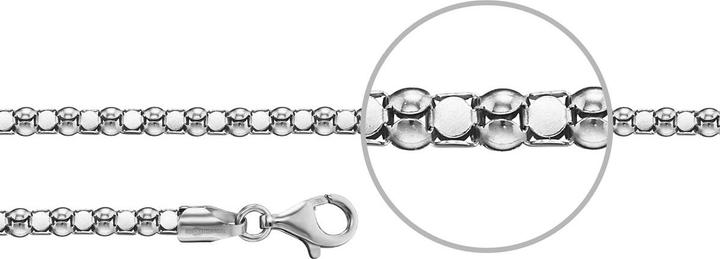 Der Kettenmacher Koreanerarmband (17.50 cm, 925 Silber)