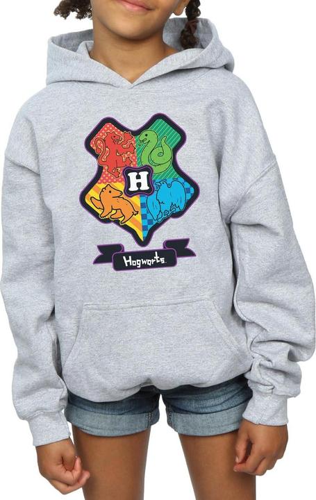 Produktbild Hogwarts Junior Crest Kapuzenpullover Mädchen (116)