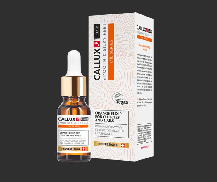 Actual product image Callux Pro Orange Elixir for Cuticles and Nails 10ml (10 ml)
