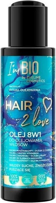 Eveline Hair 2 Love 8In1 Hair Oil 110Ml (110 ml)