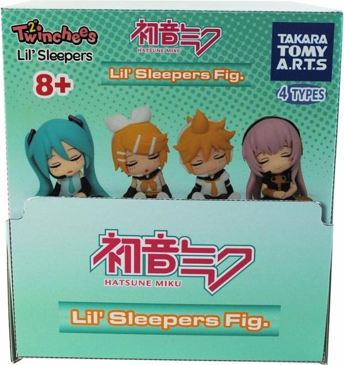 Actual product image Takara Tomy Hatsune Miku Twinchees minifigures Lil' Sleepers 5 cm display (24)