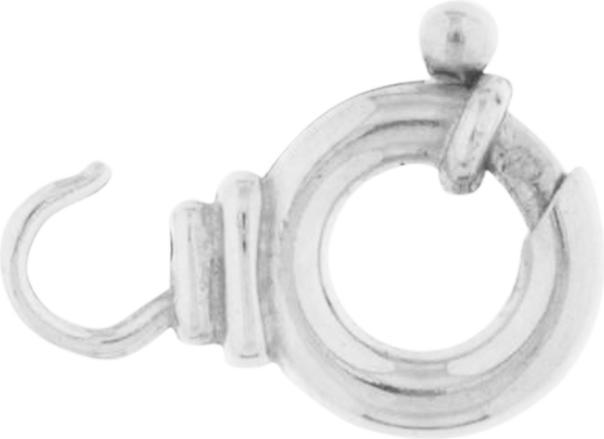 Actual product image Leyda Spring Ring Clasp with Hooks