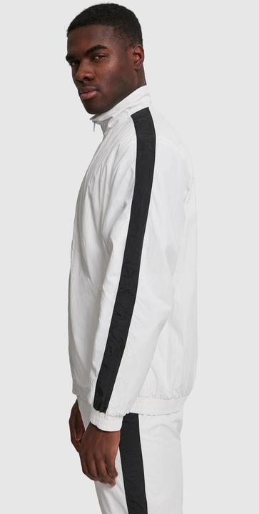 Actual product image Urban Classics Striped Sleeve Crinkle Track Jacket (XXL)