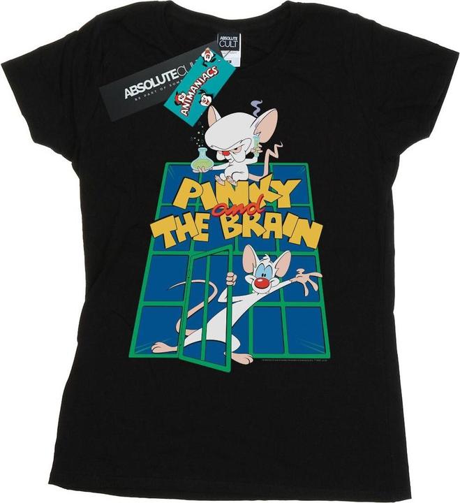 Universal Textiles Pinky And The Brain Laboratory TShirt (S)