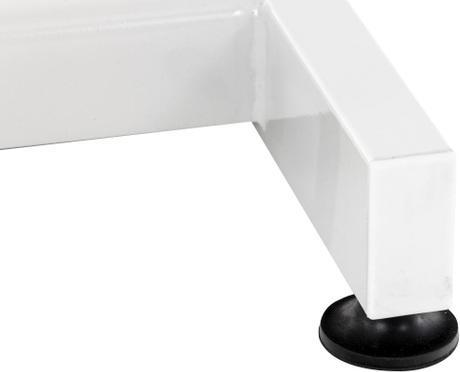 Actual product image Swisshandel24 Split hydraulic cosmetic couch V2, white