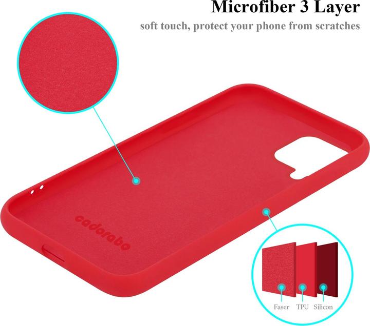 Immagine prodotto Cadorabo Custodia in silicone liquido TPU (Samsung Galaxy M22, Samsung Galaxy A22, Samsung Galaxy A32)