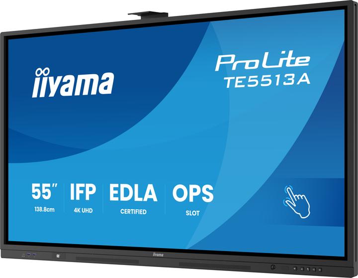 Produktbild iiyama 217.4cm(86") TE8613A-B1AG 16:9 M-Touch 2xHDMI+USB-C (Speditionsversand) (3840 x 2160 Pixel, 85.60")