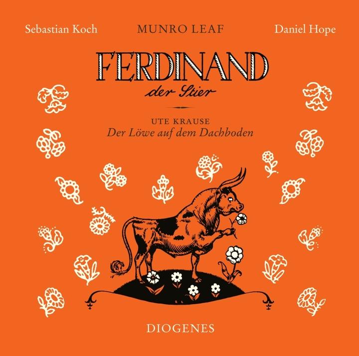 Produktbild Ferdinand der Stier und Der Löwe auf dem Dachboden (Robert Lawson, Sebastian Koch, Ute Krause, Munro Leaf, Fritz Güttinger, Deutsch)