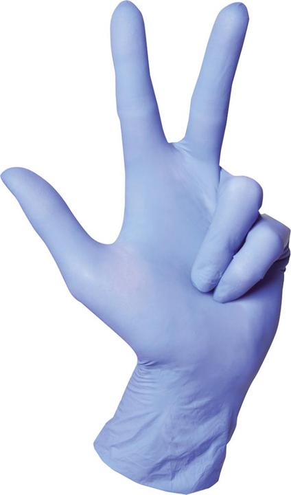 Produktbild Semperit Einweghandschuhe Semperguard Xtra Lite Nitril, ungepudert, Gr. L, violett-blau (8, 8.5, 9)