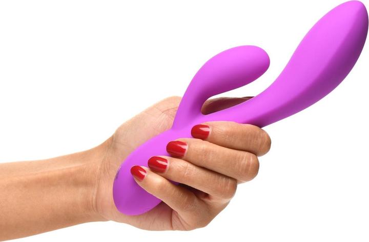 Produktbild Frisky Wiederaufladbarer Flexibler Rabbit-Vibrator Aus Silikon Lila