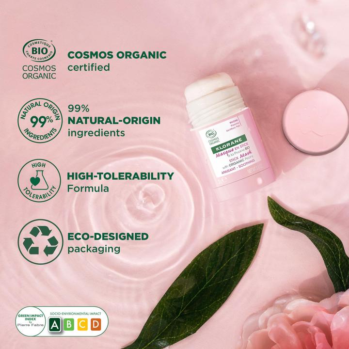 Actual product image Klorane Peony Organic Face Mask (25 ml)
