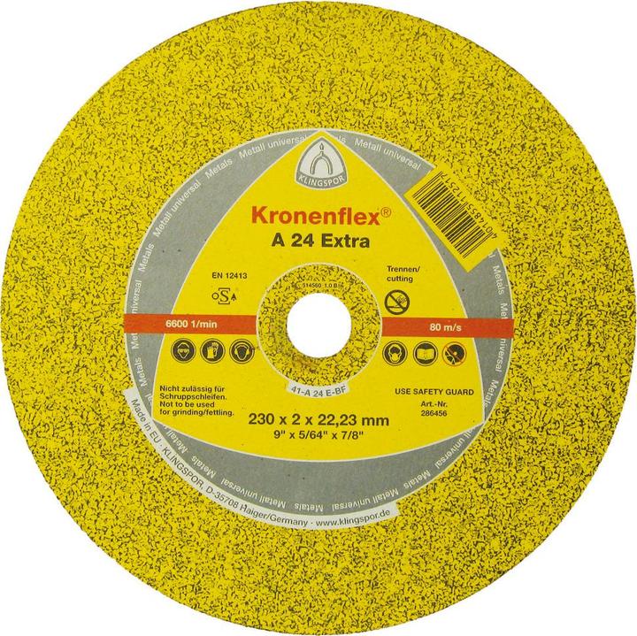 Actual product image Klingspor Trennscheibe