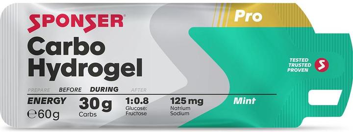Produktbild Sponser Carbo Hydrogel Mint (Minze, 60 g)