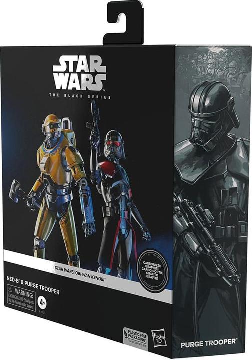 Productafbeelding Hasbro Star Wars: Obi-Wan Kenobi Black Series Actiefiguren 2-Pack NED-B & Purge Trooper Exclusief 15 cm