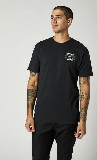 Fox Tee 21 PC Ss Premium Blk S (S)