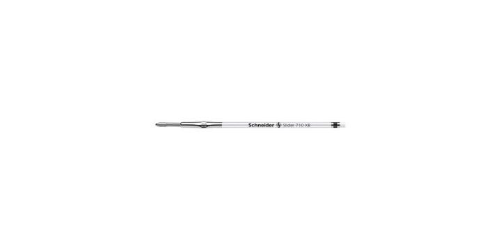 Actual product image Schneider Ballpoint refill Slider 710 Ballpoint pen Slider Xite 0.7mm XB black Slider 710 XB document... (Refill unit, Black, 0.70 mm)