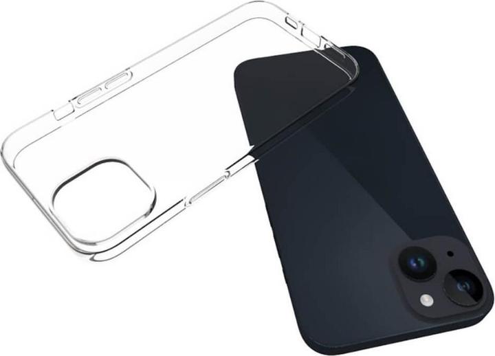 Immagine prodotto Cover-Discount iPhone 15 Plus - Custodia in silicone lucido trasparente (Apple iPhone 15 Plus)