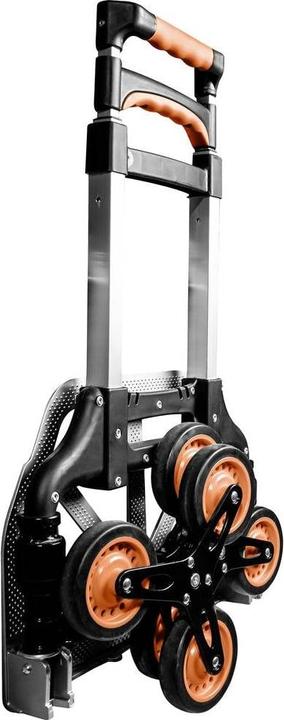 Actual product image Mannesmann M00946 Folding stair truck Steel, plastic Load capacity (max (80 kg)