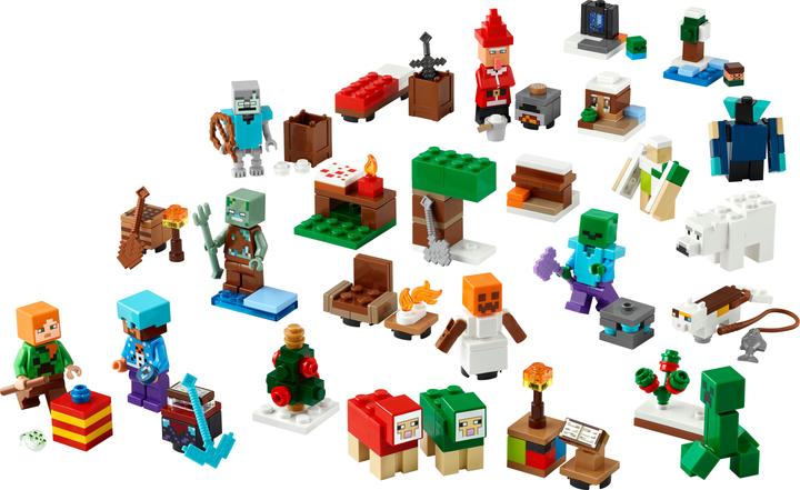 Produktbild LEGO Adventskalender 2025 (LEGO Minecraft, 21280)