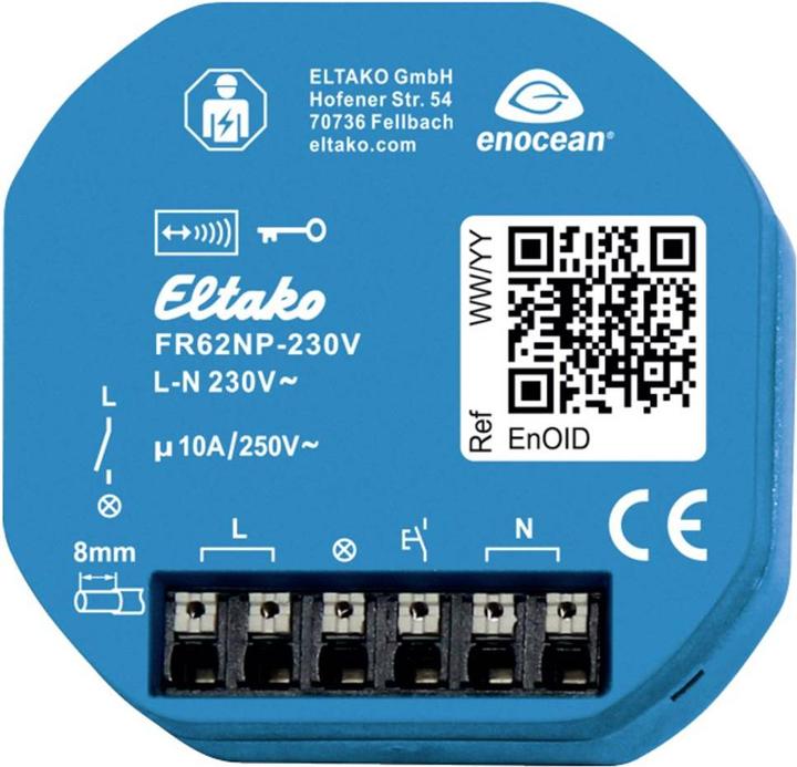 Produktbild Eltako Funk-Relaisaktor FR62NP-230V