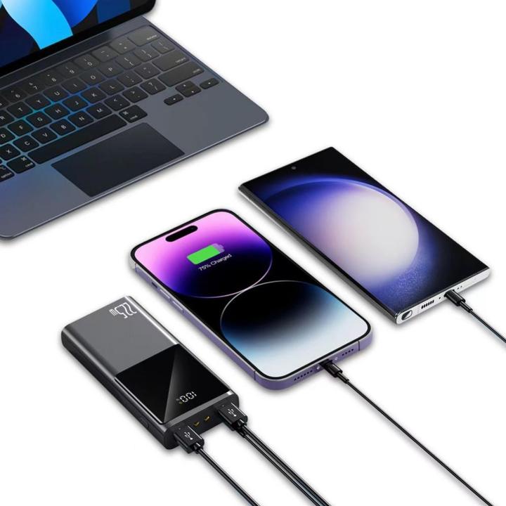 Produktbild Tech-Protect Powerbank PB13 20000mAh 22.5W 2x USB-A / USB-C / Lightning with USB-C / USB-A cable - g (20000 mAh, 22.50 W)