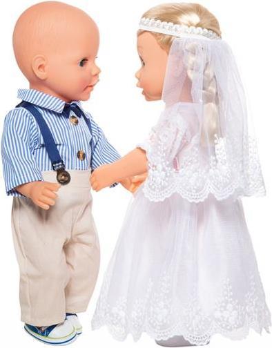 Produktbild Heless Puppen Brautkleid mit Schleier