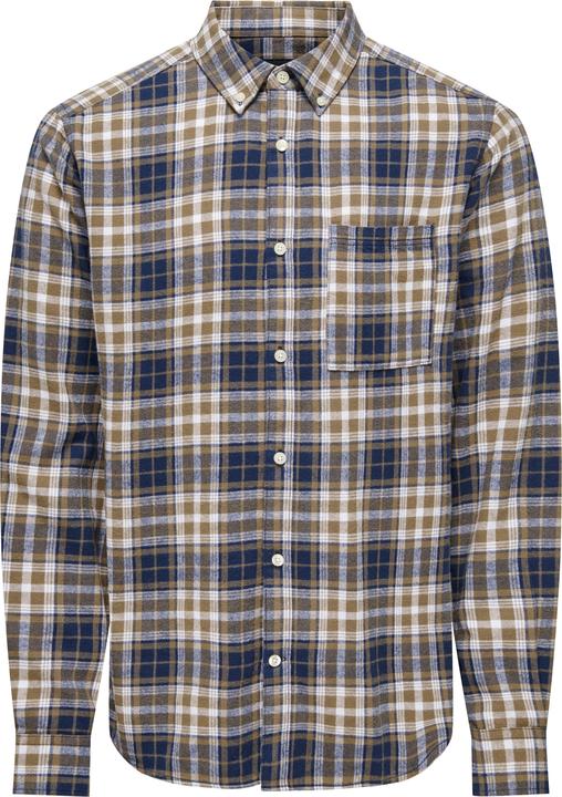 Only & Sons Onsral Ls Slim Check Shirt (S)