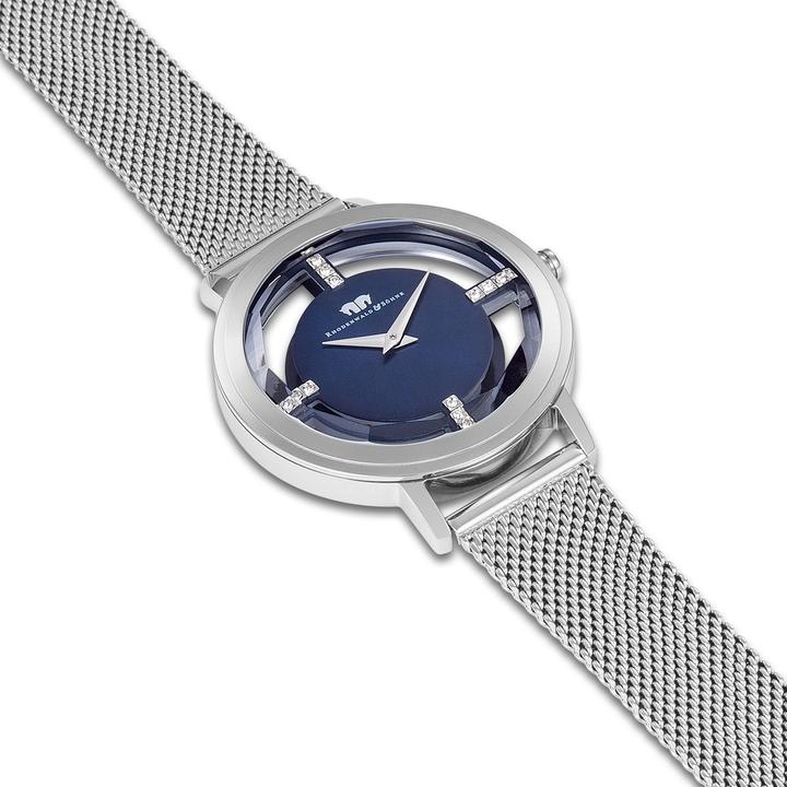 Actual product image Ladies Quartz Watch Lucrezia Stainless Steel Silver - 33682 (Analogue wristwatch, 36 mm)