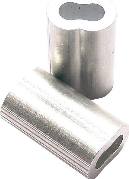 Pösamo Alu-Sicherheitspressklemmen OS-5A f.Drahtseil-Ø 5,0mm