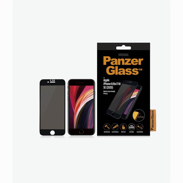 Immagine prodotto PanzerGlass Caso amichevole sulla privacy (1 Pezzo/i, Apple iPhone 6, Apple iPhone 6s, Apple iPhone 7, Apple iPhone 8, Apple iPhone SE (seconda generazione), Apple iPhone SE (terza generazione))