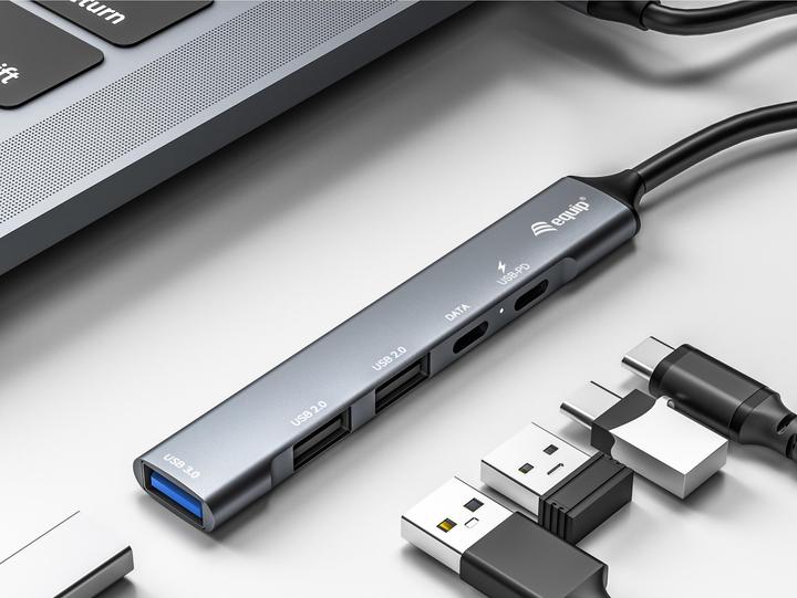 Immagine prodotto equip 5-Port USB Hub (USB-C, 5 Porti)