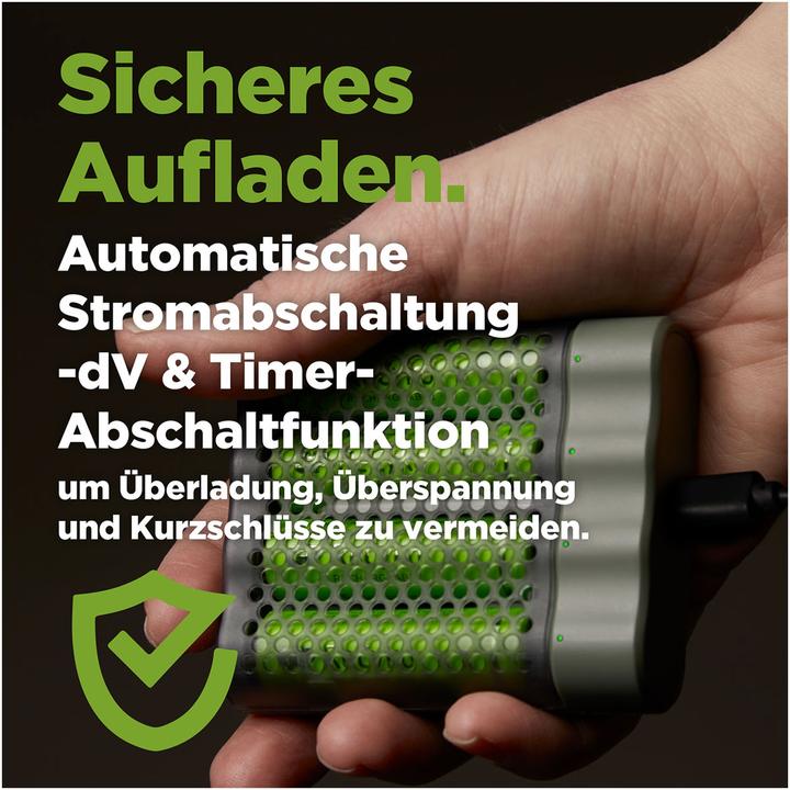 Produktbild GP Batteries ReCyko M451/270 4-Port USB Ladegerät inkl.4xAA NiMh 2600mAh (5 Stk., AA, 2600 mAh, Ladegerät inkl. Akku)