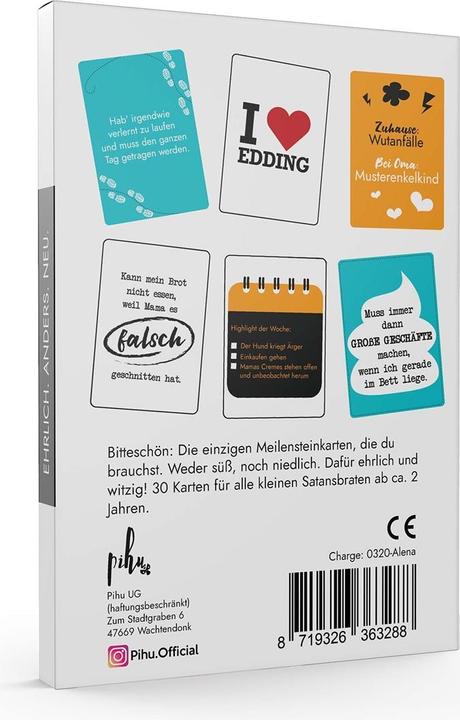 Image du produit Simon & Jan Cartes d'anniversaire pour les tout-petits (Allemand)