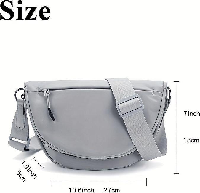 Only-Bags.Store Crossbody Bag, Mode Umhängetasche mit verstellbarem Riemen, multifunktional, grosse Kapazität