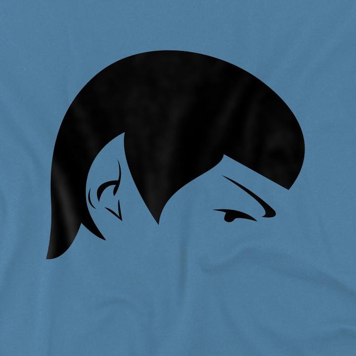 Immagine prodotto Star Trek: The Original Series Maglietta Spock Outline Uomo (L)