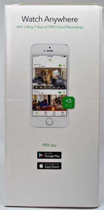 Actual product image Arlo VMS3430 set of 4 (1280 x 720 pixels)