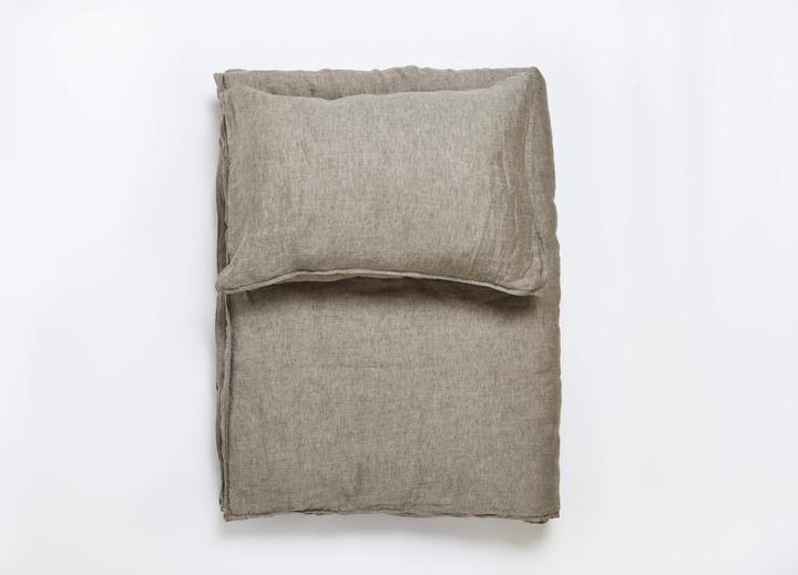 Actual product image lavie Linus Natural (Pillowcase, 50 x 70 cm)