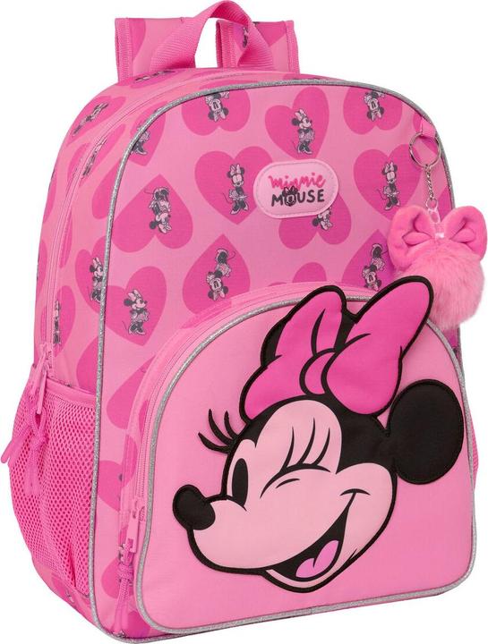 Minnie Mouse Schulrucksack Loving Rosa 33 x 42 x 14 cm