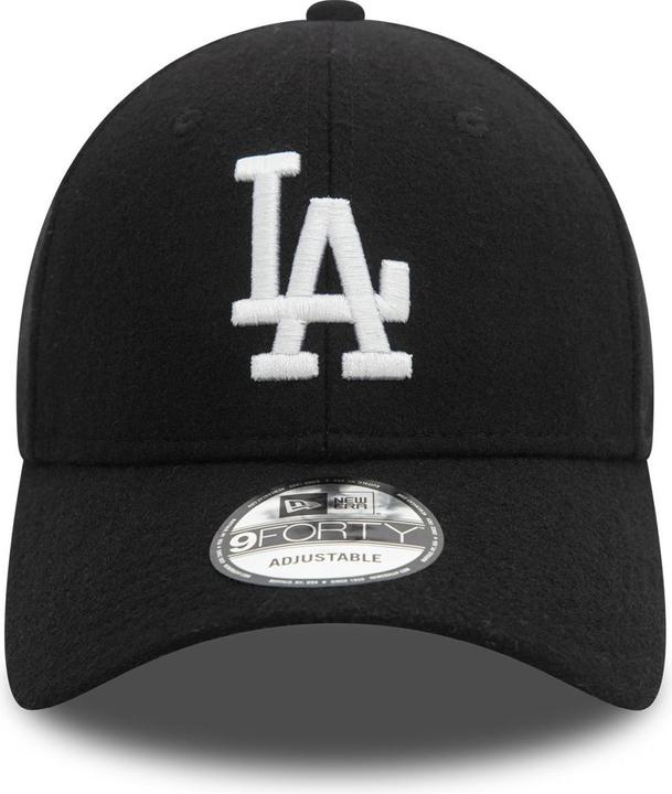 Actual product image New Era snapback cap los angeles dodgers melton wool 9forty (One size)