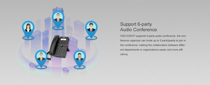Produktbild Fanvil IP Telefon X301P schwarz